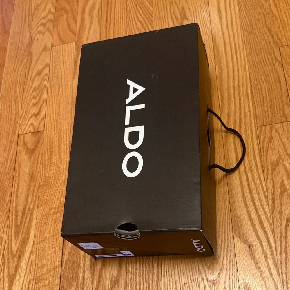 Men's Lightweight Aldo Breathable Mesh and Canvas Casual Shoes with Box